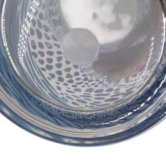 Lilly Pulitzer Drinking Cups LOT OF 2 Blue Plastic Iced Tea Glasses Gold Trim - Picture 10 of 10